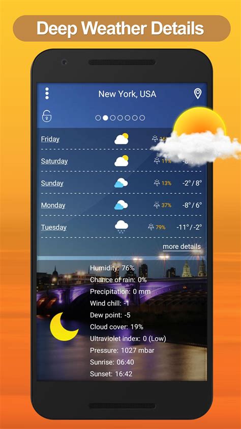 In simple words, a weather app is one such mobile application that informs the users about the climate conditions, atmospheric predictions, and any updates on the. Android için Weather Forecast - Accurate Weather App - APK ...