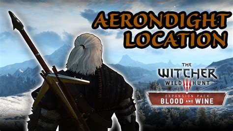 The Witcher 3 Bw Come Ottenere Aerondight Youtube