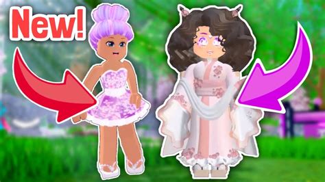 KIMONO SHAWL COMING SOON! NEW REWORKED SKIRT! Royale High Tea - YouTube