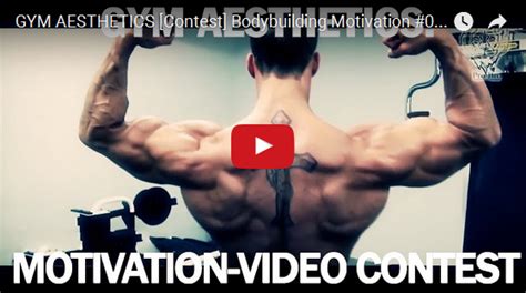 Aesthetic Bodybuilding Motivation Gym Aesthetics Contest