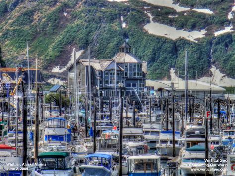 Vertically Thinking The Whittier Alaska Marina In Hdr Photography