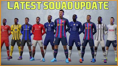 Fifa 22 Latest Improved Squad Transfer Update Compatible With Eep Mod