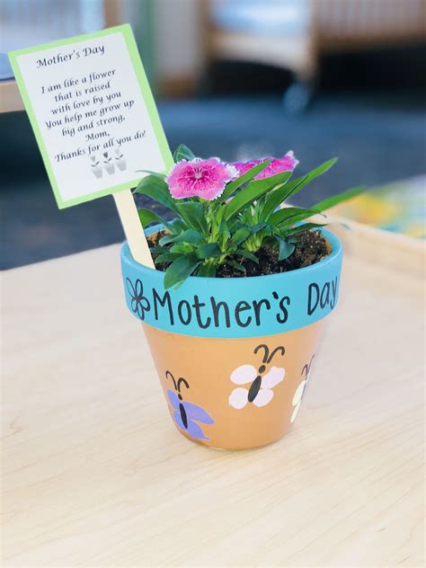 Pot Painting Ideas For Mothers Day