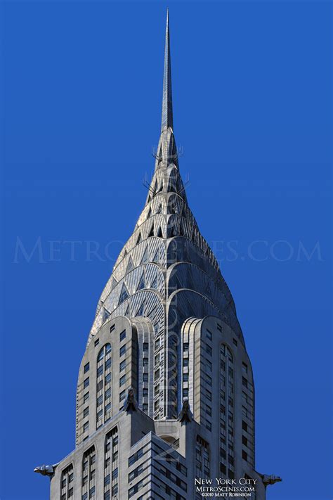Top Of The Chrysler Building New York City June