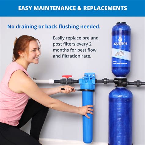 Aquasana Whole House Water Filter System Water Softener Alternative W Uv Purifier Salt Free