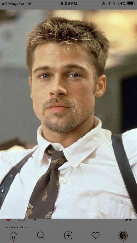 Mens Haircuts Fade, Mens Hairstyles, Bratt Pitt, Bleached Hair Men