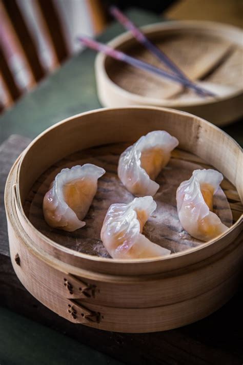 Har Gow Is Made Of Shrimp Wrapped In Almost Translucent Wraps And