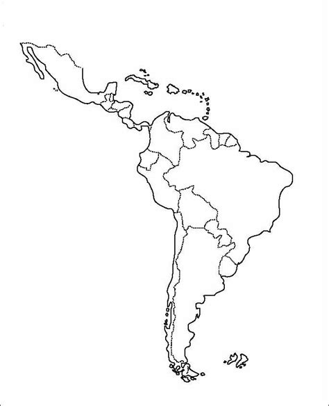 Mapa De Latinoamerica Con Nombres Ouiluv