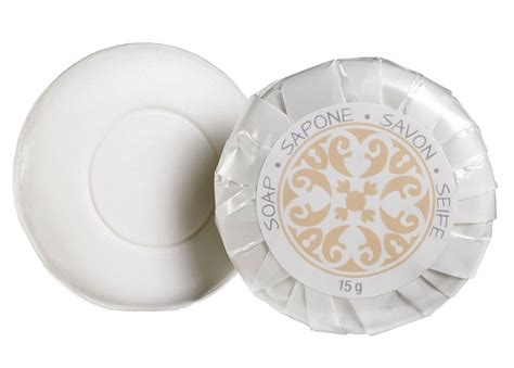 Round Hotel Soap 15 Grs Packaged Voussert