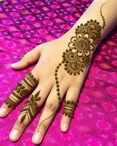 Easy Simple Beautiful Mehndi Designs For Hands 24 July 2021