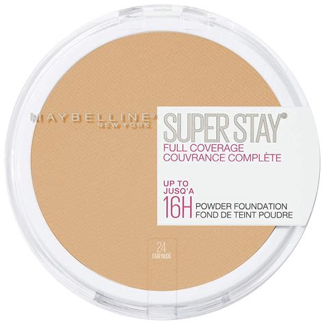 Maybelline New York Super Stay Full Coverage H Powder Foundation Nr Fair Nude G