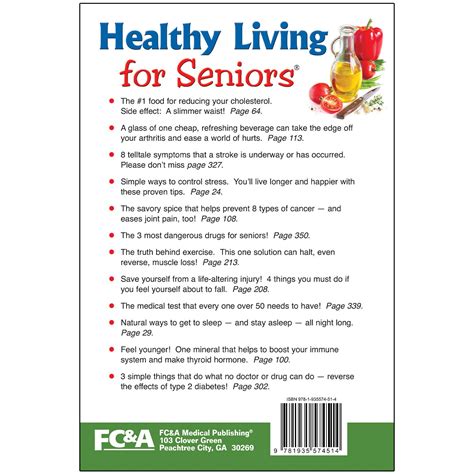 Healthy Living For Seniors 7 Simple Steps To Better Health Fcanda Fc