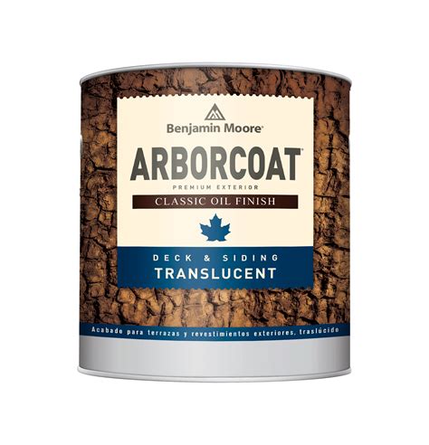 Benjamin Moore Arborcoat Alkyd Flat Exterior Translucent Classic Oil