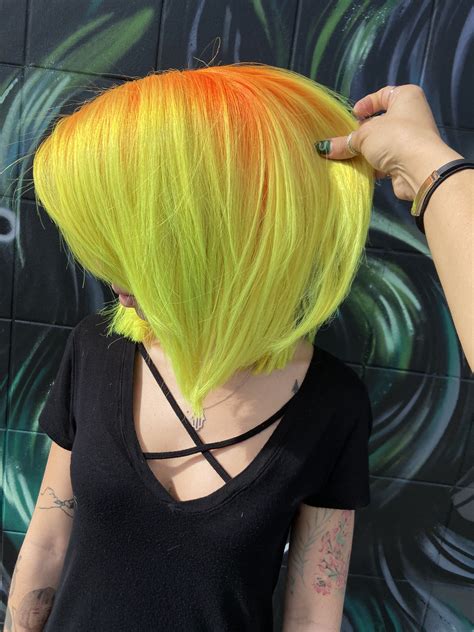 Orange Yellow Hair Em 2020