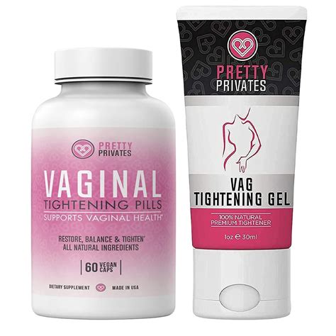 Pretty Privates Vaginal Tightening Pills Gel 100mg Packaging Type