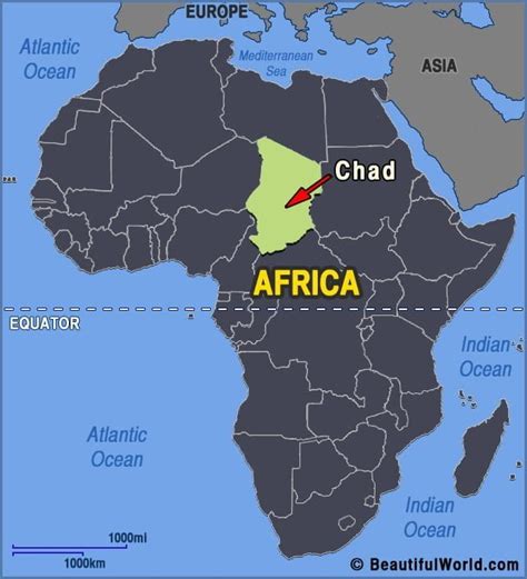 Map Of Chad Facts And Information Beautiful World Travel Guide