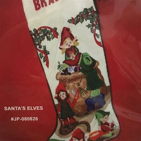 Crewel Embroidery Christmas Stocking Kits By Prigraucecrewel