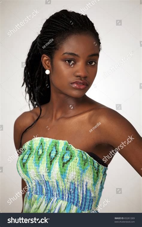 Beautiful African Girl Stock Photo 65261269 Shutterstock