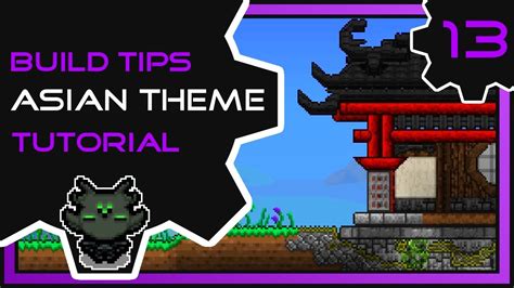 A simple small version of an asian style npc house! Asian Inspired House | Terraria Build Tips - YouTube