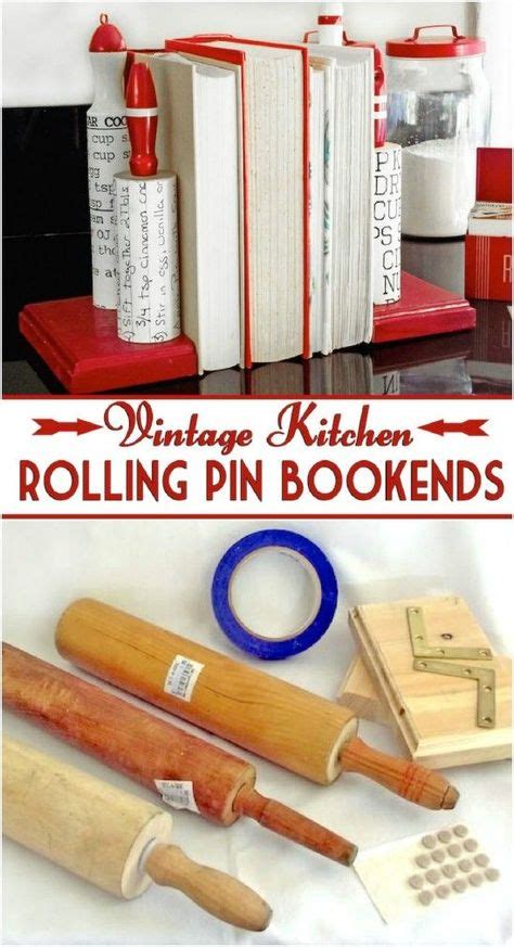 16 Fun And Decorative Repurposing Ideas For Old Rolling Pins Rolling
