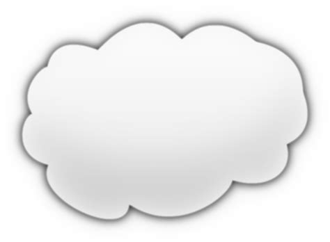 Get Clouds Cartoon Png Transparent - Tong Kosong