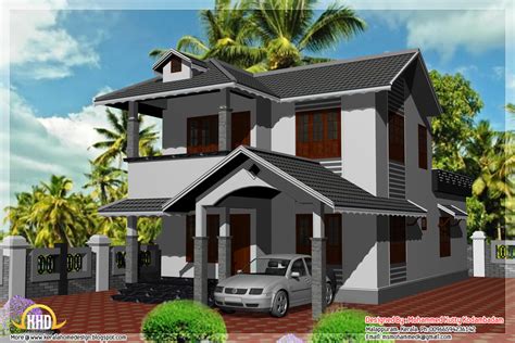 3 Bedroom 1800 Sqft Kerala Style House Architecture