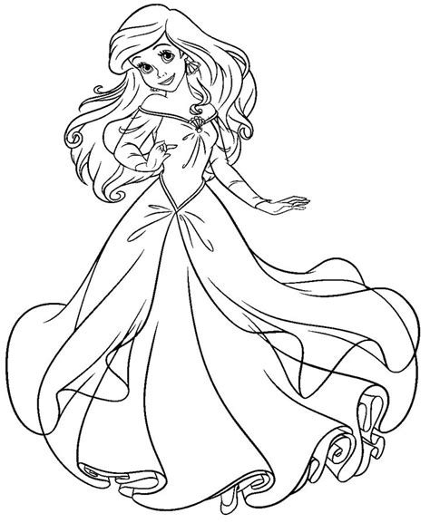 Free download 37 best quality the little mermaid 2 coloring pages at getdrawings. Ariel The Little Mermaid Coloring Pages 2 | Принцесса ...