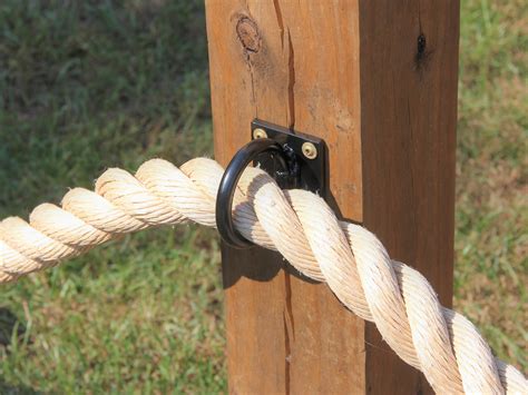 Nautical Rope Holder For Nautical Rope Fence Light Strand Holder