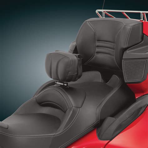 This is a factory original equipment belt, not aftermarket. Driver Backrest Can-Am Spyder RT