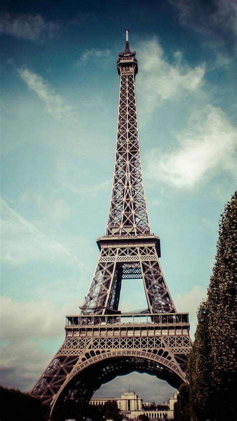 Paris Eiffel Tower Tap To See More City Landscape Iphone Wallpapers