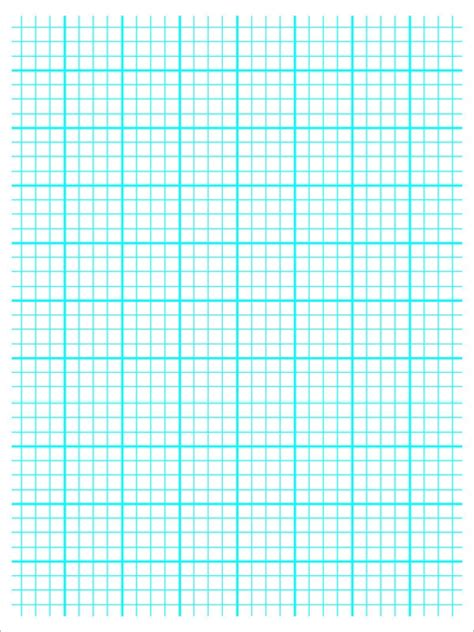 Free 9 Printable Blank Graph Paper Templates In Pdf