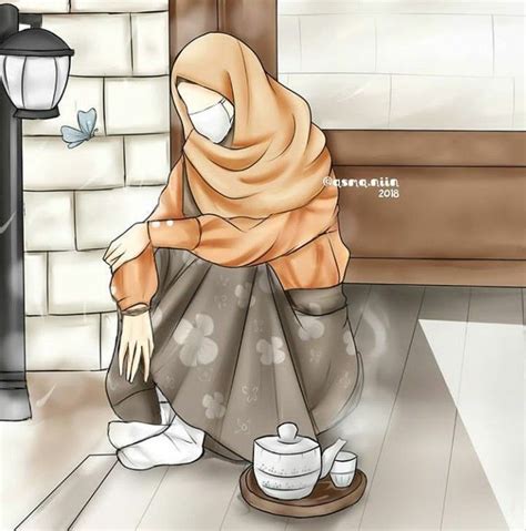 Hijabers Fanart 2~ Di 2021 Kartun Hijab Fanart Gadis Animasi