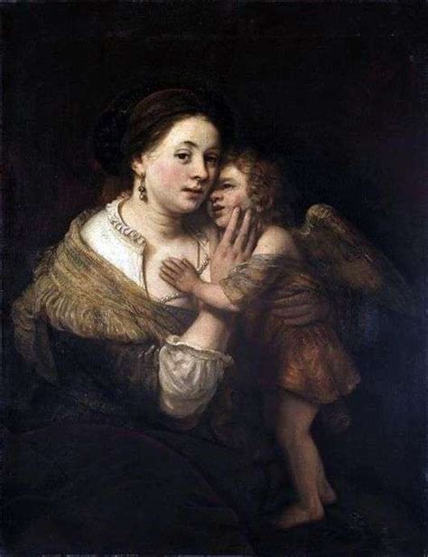 Opis obrazu Rembrandta „Wenus i Kupidyn” ️ - Rembrandt