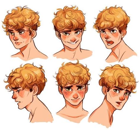 How To Draw Hair Guy Drawing Curly Hair Drawing