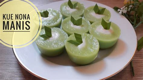 Resep dan cara membuat kue zebra enak dan empuk. RESEP KUE NONA MANIS - YouTube