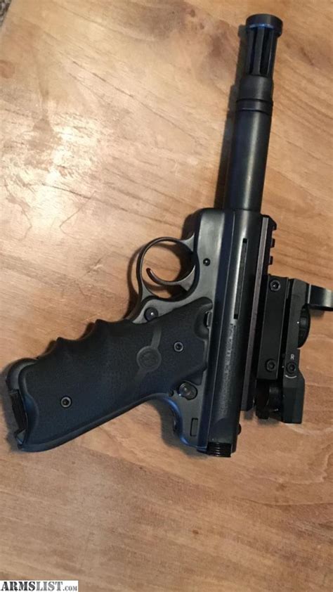 Armslist For Sale Ruger Mkiii 22lr Target Pistol With Holographic Sight