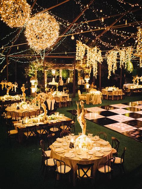 Light Up Your Wedding With These Creative Fairy Light Décor Ideas