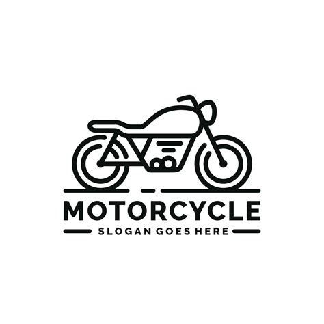 Motorcycle Logo Design Vector Illustration 24338610 Vector Art At Vecteezy