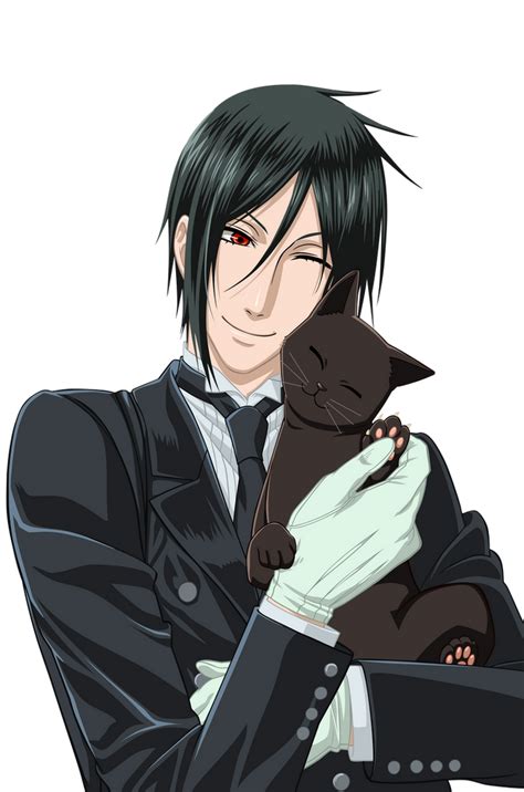 Sebastian And Cat By Narusailor On Deviantart