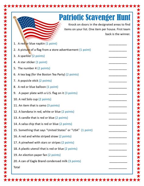 4th Of July Trivia Fun Games Printable They Are A Heady Mix Of
