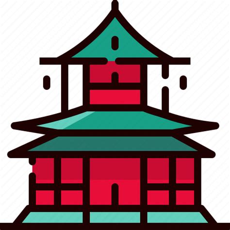 Architecture Art Building Japan Landmark Temple Icon