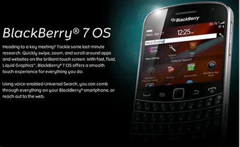 Unveiling The New Blackberry Operating System 7