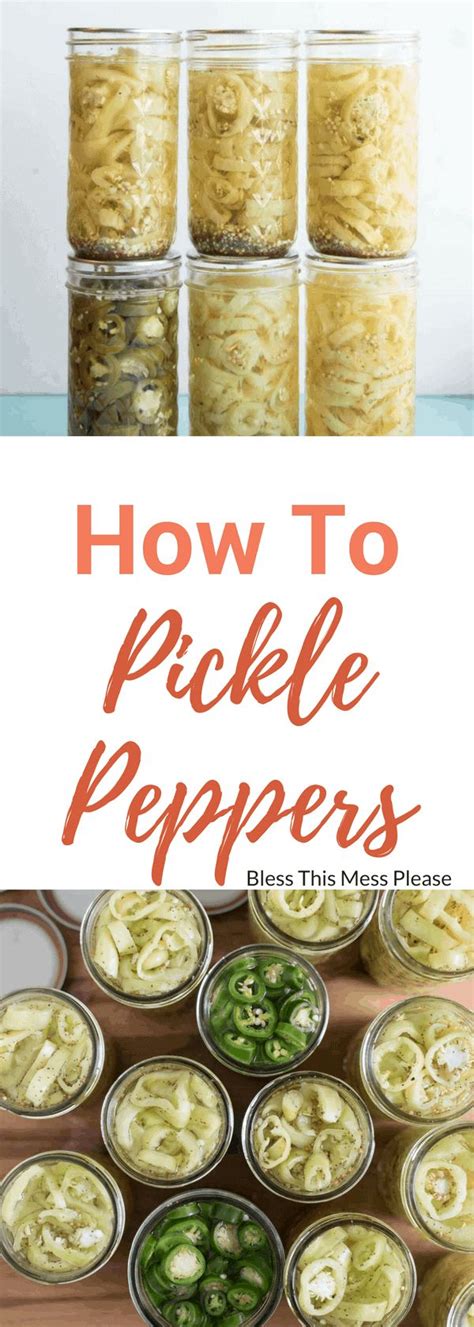 A Quick And Easy Guide On How To Pickle Peppers Using The Hot Water
