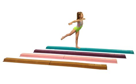 Gymnastics 9 Foldable Suede Beams Free Shipping Gymnastics