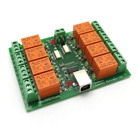 Then you need a resistor that will drop, lose. USB 8 Relay (Switch) Output Module Board Controller - 12V ...