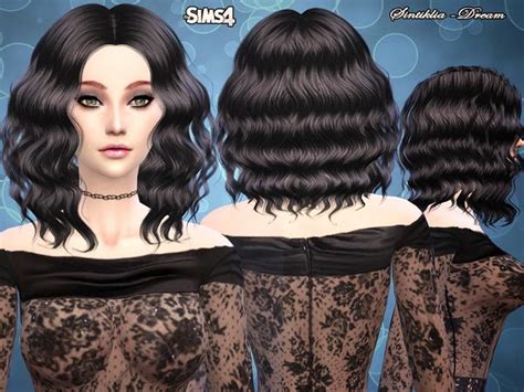 My Sims 4 Blog Sintiklia Dream Hair For Females