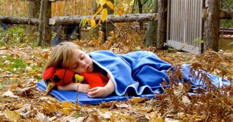 Taking Childrens Sleep Time Outside In Early Childhood Settings