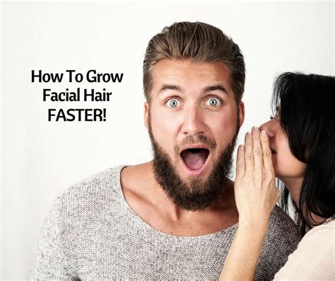 How To Grow Facial Hair Faster Growing Facial Hair Mustache Growth