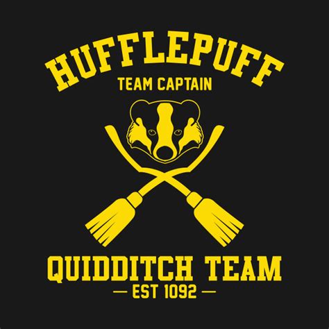 Hufflepuff Quidditch Team Hufflepuff T Shirt Teepublic