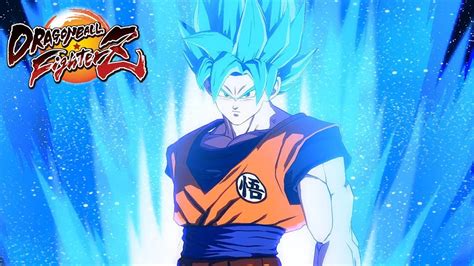 Dragon Ball Fighterz Super Saiyan Blue Goku Trailer 1080p Hd Youtube